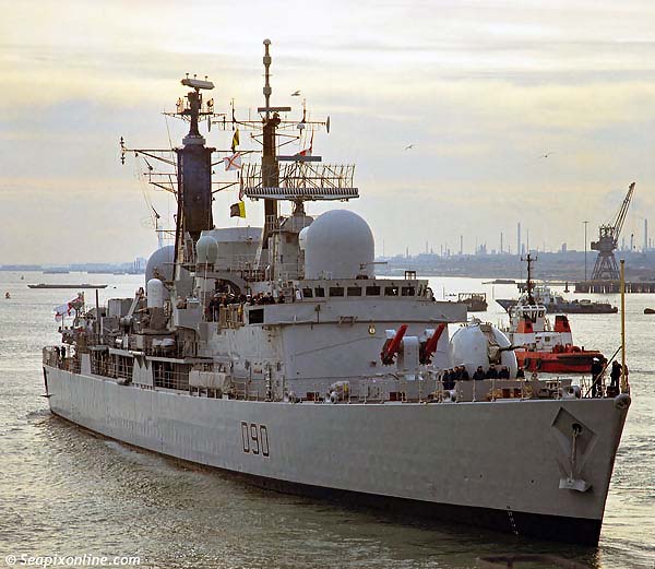 HMS Southampton ID 7862