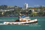 ID 3712 WAINUI, a tug operated by McCallum Brothers of Auckland, inbound to her home port.