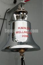 ID 6298 HMNZS Wellington (F55) - the ships bell