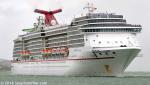 ID 10284 CARNIVAL LEGEND (2002/85942grt/IMO 9224726) arriving in Auckland direct from Sydney having dropped her scheduled call at Paihia in the Bay of Islands. In Auckland for her maiden visit, the city may be...