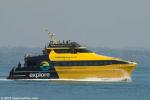 ID 9909 D5 - Owned and operated by the Explore Group, D5 is the flagship of the company's growing fleet of commuter and sightseeing ferries in Auckland. She is seen here making for Waiheke Island from...