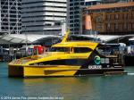 ID 9874 D6 - the newest addition to the fleet of Auckland's newest ferry service. Explore Group's ferries provide tourist and commuter ferry services between downtown Auckland and Waiheke, Rangitoto and...