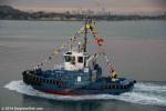 ID 9655 HAURAKI (2014/250grt/124dwt/IMO 9681015) - Ports of Auckland's latest tug fleet addition arriving in Auckland direct from her builders. Sailed from China to New Zealand the Damen ASD tug was built in...