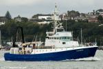ID 9036 KAHAROA (1981/300tonnes displacement) a research trawler operated by NIWA (National Institute of Water and Atmospheric Research Ltd) NZ, inbound at Auckland, NZ. NIWA is a crown-owned research and...