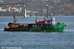 ID 10980 LORD NELSON (IS5839) - a Gisborne-based fishing boat, sails from Auckland.