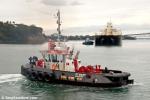 ID 8082 P.T. MARY (2012/54grt) a 15m harbour tug with 17 tonne bollard pull, constructed by Ship Co Marine Constructors Ltd of Whangarei, New Zealand. She's a sister ship to P.T. MAY which was also built for...