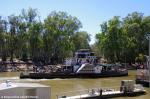 ID 8538 PEVENSEY - seen here plying the waters of the Murray River at Echuca in Victoria, Australia, she was built in 1910 at Moama as the barge MASCOTTE. 