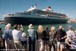 ID 8769 QUEEN MARY 2 (2003/148528grt/IMO 9241061) - Ports of Auckland, in response to public demand, provided two free port boat tours allowing those lucky enough to secure themselves a place aboard 360...