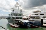 ID 7687 T6 - once owned by John Spencer, one of New Zealands' richest men, this is the only non-military vessel which can refuel a helicopter while at sea. The 160' (49m) superyacht was built by Flygtship...
