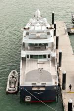 ID 7958 T6 - once owned by John Spencer, one of New Zealands' richest men, this is the only non-military vessel which can refuel a helicopter while at sea. The 160' (49m) superyacht was built by Flygtship...
