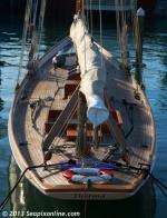 ID 8796 THELMA - Built in 1897, and rare in that she was built outside New Zealand but designed by Arch Logan, the gaff-rigged Thelma was for many years seen racing in Mediterranean waters before she was...