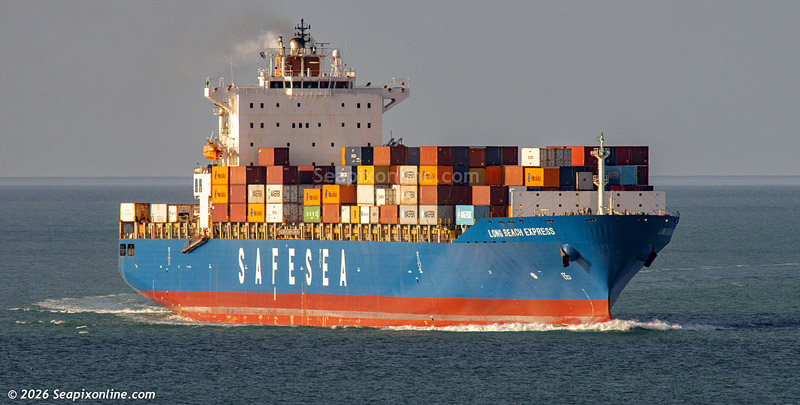 Long Beach Express, Memphis, Maersk Damietta 9348675 ID 14646