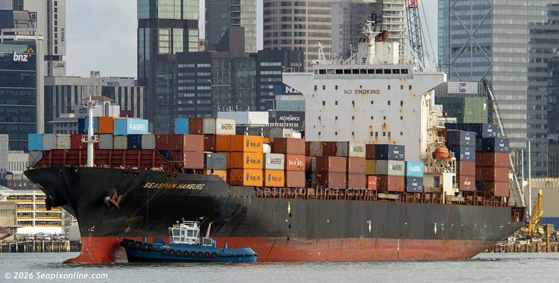 Seaspan Hamburg, CSAV Licaten, CSCL Hamburg 9224300 ID 14704