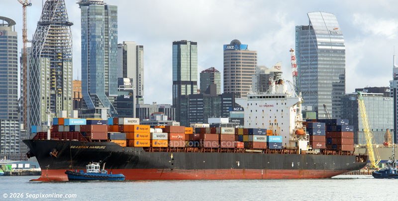 Seaspan Hamburg, CSAV Licaten, CSCL Hamburg 9224300 ID 14705