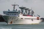 ID 7273 YUAN WANG 6 (2006/22686gt/IMO 9439527) - A Chinese satellite tracking ship arrives in Auckland from Suva, Fiji for a six-day R&R stop-over after helping monitor China's latest space mission, the...