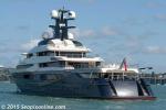ID 10271 EQUANIMITY designed by and completed by Oceanco in The Netherlands last year, arrives in Auckland today (28 Dec 2015) following a passage from Incheon, S. Korea. 
Her interior is by Andrew Winch...