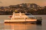 ID 11380 HARBOUR CAT (ex-PAKATOA CAT) - part of the Fullers Ferries fleet in Auckland, seen on her early morning run to West Harbour Marina.