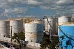 ID 7931 TANK FARM, WYNYARD WHARF, AUCKLAND - Commonly referred to as the tank farm, this shoreside petrochemical facility in Auckland is due for demolition as part of the redevelopment of the city's...