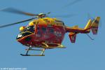 ID 9573 The Auckland-based WESTPAC RESCUE helicopter sets out on another mission to transport injured people from motor vehicle accidents to hospital, to airlift sick and injured from ships and pleasure...