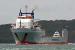 ID 10805 YACHT EXPRESS (2007/17951grt/12500dwt/IMO 9346029) a semi-submersible, heavy load carrier operated by Spliethoff's of Amsterdam, arrives in Auckland from Papeete, Tahiti. Aboard were the two...