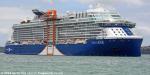 ID 13322 CELEBRITY EDGE (2018/130818gt/IMO 9812705) - costing US$1billion (according to Wikipedia), one of the most spectacular cruise ships ever to visit New Zealand and the lead vessel of Celebrity Cruises...