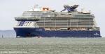 ID 13274 CELEBRITY EDGE (2018/130818gt/IMO 9812705) - costing US$1billion (according to Wikipedia), one of the most spectacular cruise ships ever to visit New Zealand and the lead vessel of Celebrity Cruises...