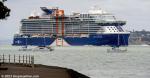 ID 13278 CELEBRITY EDGE (2018/130818gt/IMO 9812705) - costing US$1billion (according to Wikipedia), one of the most spectacular cruise ships ever to visit New Zealand and the lead vessel of Celebrity Cruises...
