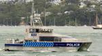 ID 14554 DEODAR III - an 18.5 metre Auckland police launch commissioned on 15 December 2007, seen here keeping an eye on proceedings during the 2026 Auckland Anniversary Day Regatta