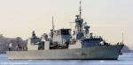 ID 12029 The Canadian Halifax-class frigate HMCS Calgary became the first international naval visitor to New Zealand since the beginning of the Covid pandemic when she arrived in Auckland yesterday morning (4...