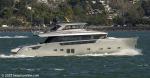 ID 12662 MOONSHADOW - A 23.75m San Lorenzo SX76 motor yacht. She can accommodate 8 guests and carries a crew of 2. Powered by 2 x IPS3 1200 Volvo Penta engines giving Moonshadow a maximum speed of 22...