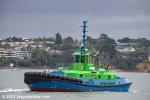 ID 13239 SPARKY (2022/353gt/67dwt/IMO 9909699) - Port of Auckland's new e-tug SPARKY, the world's first full-sized electric tug.