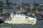 ID 14651 The Cook Islands Police Guardian-class patrol boat TE KUKUPA II (IMO 4734245) arrived into Auckland’s Devonport Naval Base after a night at anchor in the Hauraki Gulf. She was on her way home after...